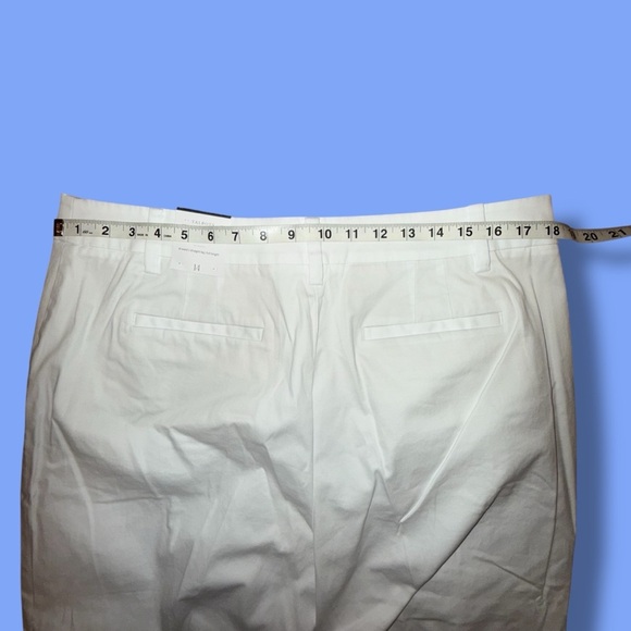 NWT TALBOTS The Perfect Chino - 14 White - Picture 8 of 13